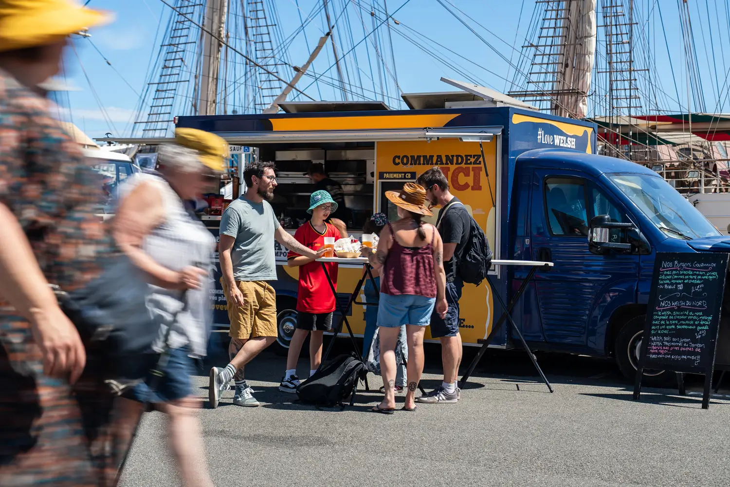Le Food Truck #LoveWELSH de l'Hovercraft
